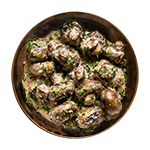 Garlic Mushroom With Cheese 