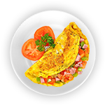 Vegetable Omelette 